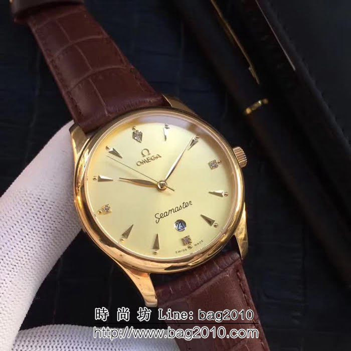 歐米茄OMEGA 簡約時尚 全自動機械男士腕表 WSS0509